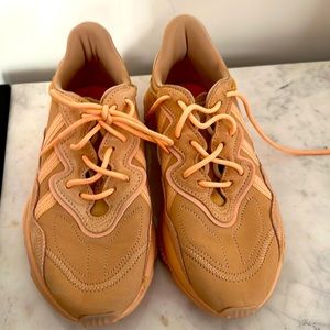 Adidas Orange Ozweego casual sneakers